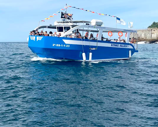 Visite de l’île en barque