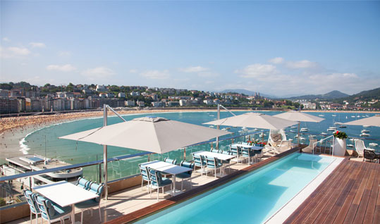 Piscina del Lasala Plaza Hotel